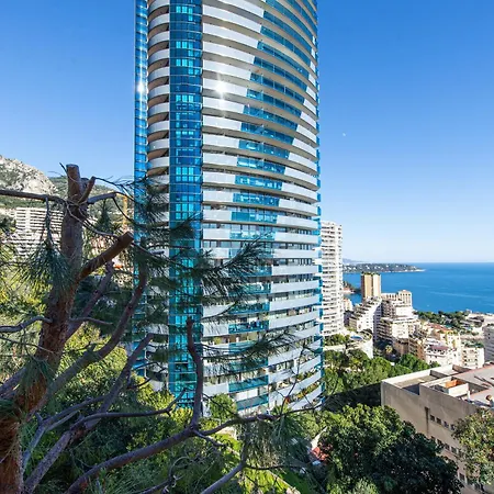 Florentine Ii - Somptueux Deux Pièces Monaco - Vue - Parking Appartement